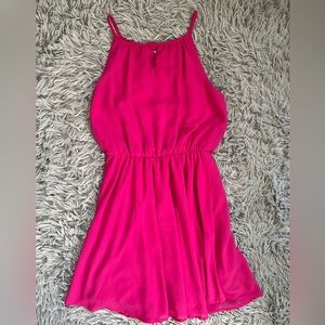 Pink Blue Rain Dress from Francesca’s